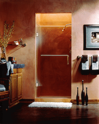 Door or Door with a Panel Shower Design